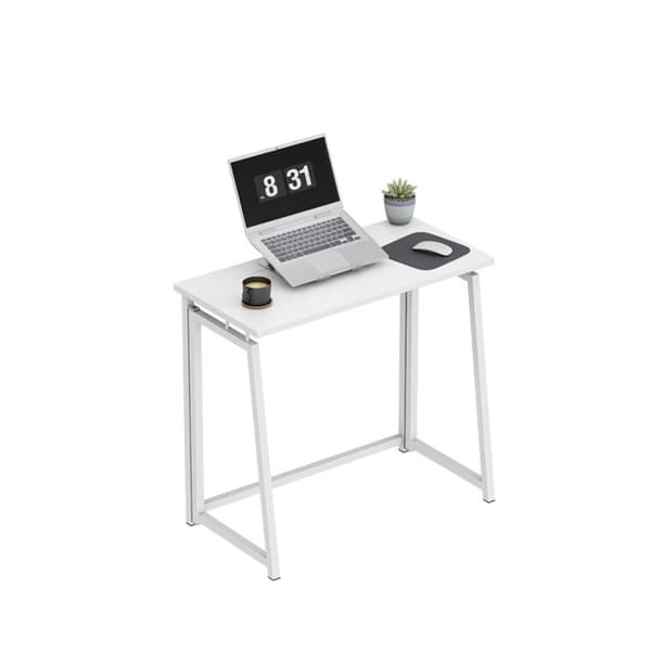 Fällbord - MARK ADLER - Ledare 1,5 - Vit - Kompakt - Ergonomisk - Lätt Vit
