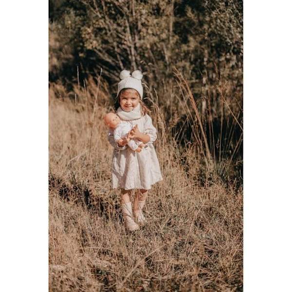 Baby Nurse baby love doll 32 cm - Smoby - Mixed - Mjuk - Färgglad outfit Vit och Beige