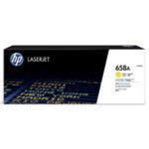 HP LaserJet 658A (W2002A) - Gul toner (6000 sidor vid 5%) ( Kategori: Toner till skrivare )