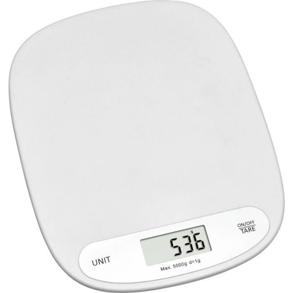 TFA Dostmann 50.2003.02 digital köksvåg digital, med väggfäste Vägningsområde (max.) = 5000 g vit