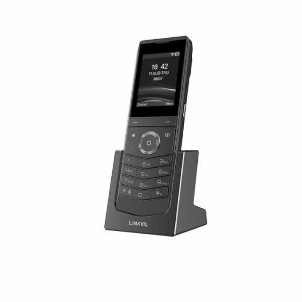 Märkesstäd Modell W611W Allmänna egenskaper - 2,4-tums 240 x 320 högupplöst LCD-färgskärm - 4 SIP-linjer - Svart