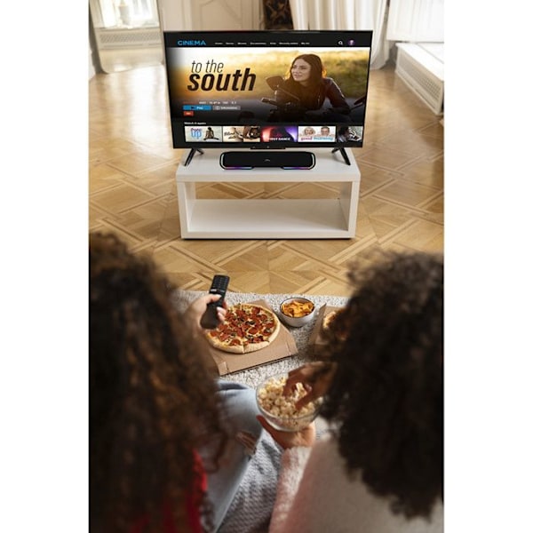 Bluetooth ljudstång - Media-Tech - MT3180 - RGB - RMS 10W - Batteritid 10 timmar svart