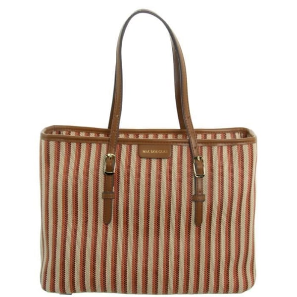 MAC DOUGLAS Everton Paloma axelväska - Beige RP20 - Läder - 35x26x15cm - Snäppstängning