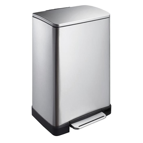 EKO E-Cube Pedal Bin 40 L Matt Silver