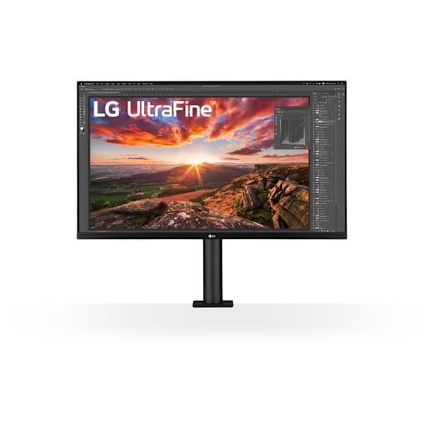 LG 32UN880P-B PC-skärm - 4K IPS LED - 5ms svarstid - DCI-P3 95% - HDMI/DisplayPort