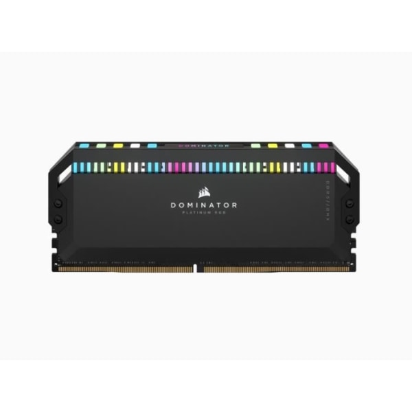 RAM-minne - CORSAIR - DOMINATOR PLATINUM RGB DDR5 - 32GB 2x16GB DIMM - 6200 MHz - 1,3V - Svart (CMT32GX5M2X6200C36)