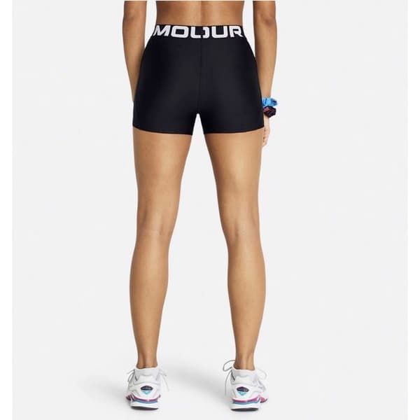 Shorts Dam - UNDER ARMOUR - Loose Passform - Polyester - Elastan - Svart 001-negro jag