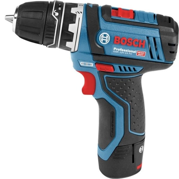 Batteriborrskruvdragare - Bosch - GSR 12V-15 FC Flex - FlexiClick - 2x2Ah