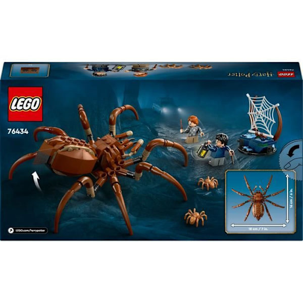 LEGO® Harry Potter 76434 Aragog i den förbjudna skogen - set med spindeltema kastanj