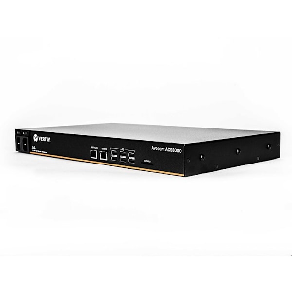 Konsolserver - VERTIV - ACS8048DAC-404 - 48 portar - Rackmonterbar - 1U