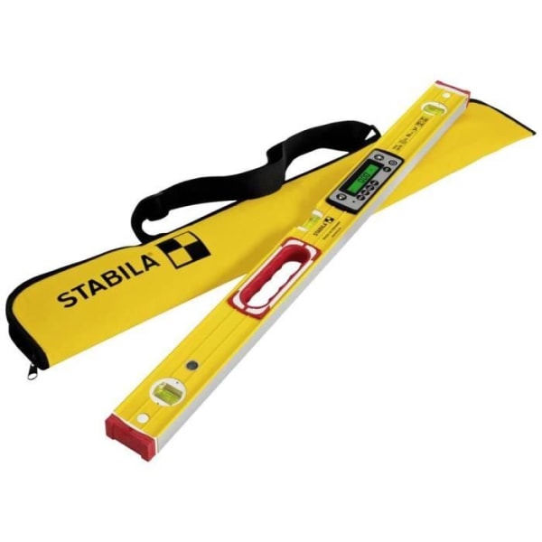 Stabila TECH 196 DL 19828 Digitalt vattenpass med antisladdsystem, med påse 81 cm 0,5 mm/m