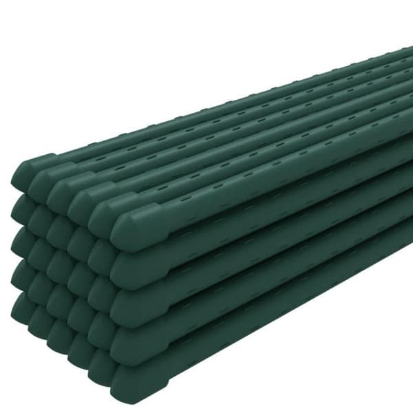 vidaXL Trädgårdsväxtstakar 30 st Grön 60 cm Stål 319367 Grön
