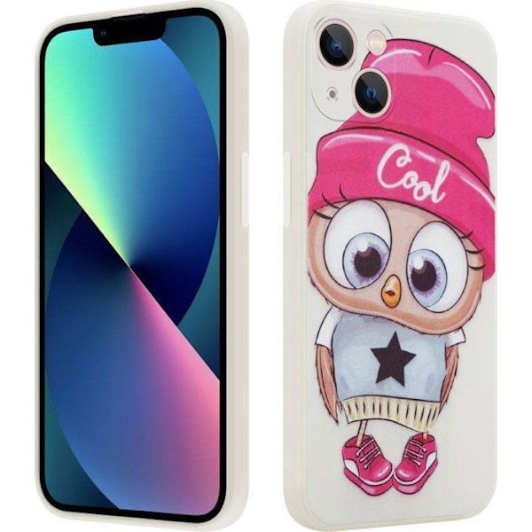 Coque telefon - bumper telefon Maxximus MX OWL COOL SAMSUNG A72 4G/5G BEIGE / BEIGE