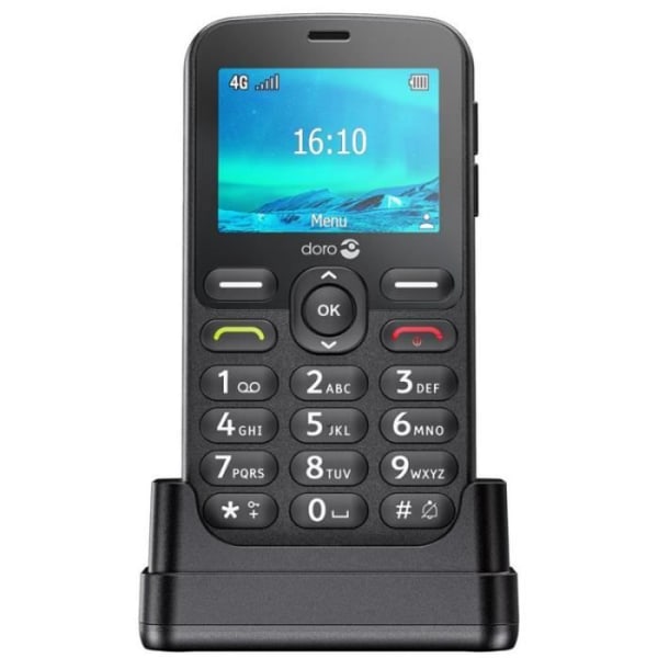 Doro 2800 senior mobiltelefon - DORO - Svart - 2,8" - Monobloc - 1000 mAh