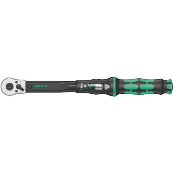 Wera Tools Click-Torque C 2, Hylsnyckel, 1 st, Svart, Grön