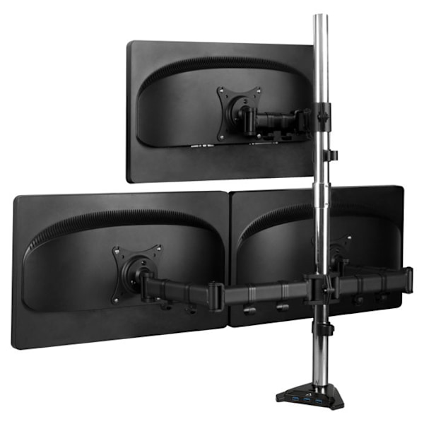 arctic arctic wandhalterung z+1 pro gen.3 monitorarm-erweiterung noirEcran Arctic Wandhalterung Z+1 Pro Gen.3 Svart, Satinstål