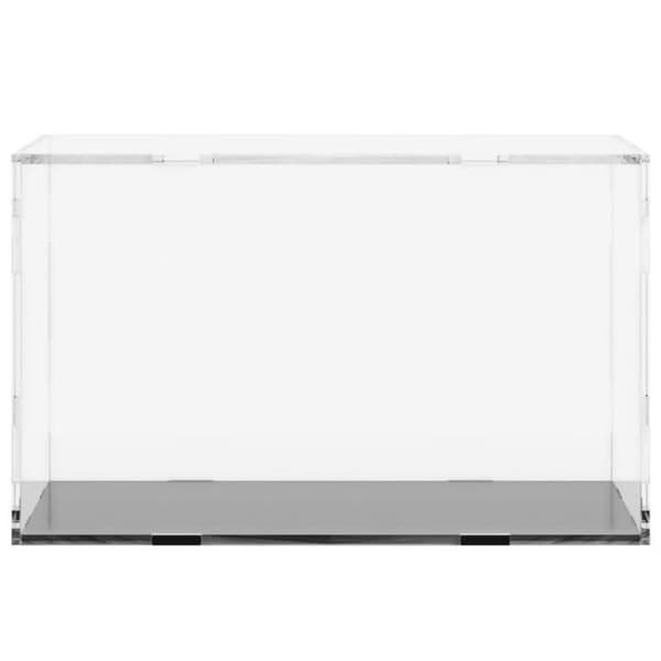 Transparent display box 31x17x19 cm akryl
