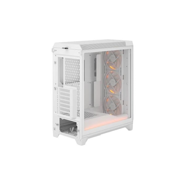 PC-chassi - FRACTAL DESIGN - Meshify 3 Ambience Pro RGB - E-ATX (277 mm) - 3 fläktar - USB Typ C 20 Gbps - Vit