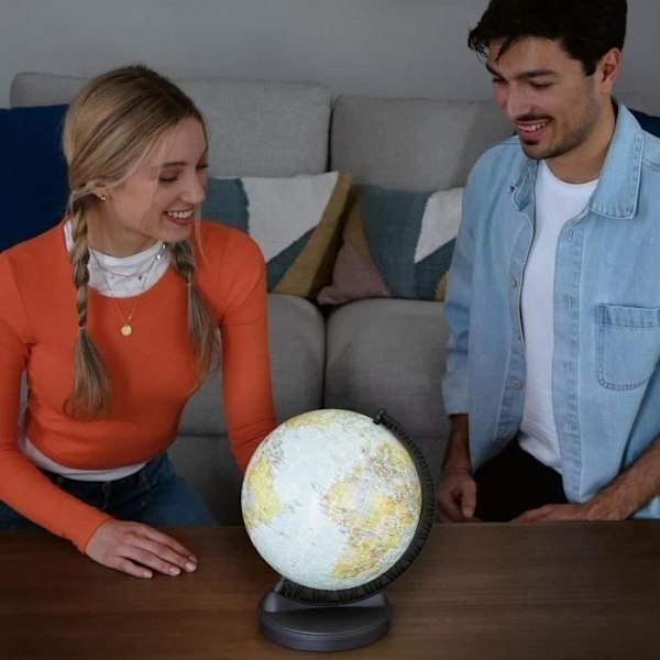 Pedagogiskt 3D-bollpussel - Luminous Earth Globe - Ravensburger - 540 bitar - Från 10 år Flerfärgad