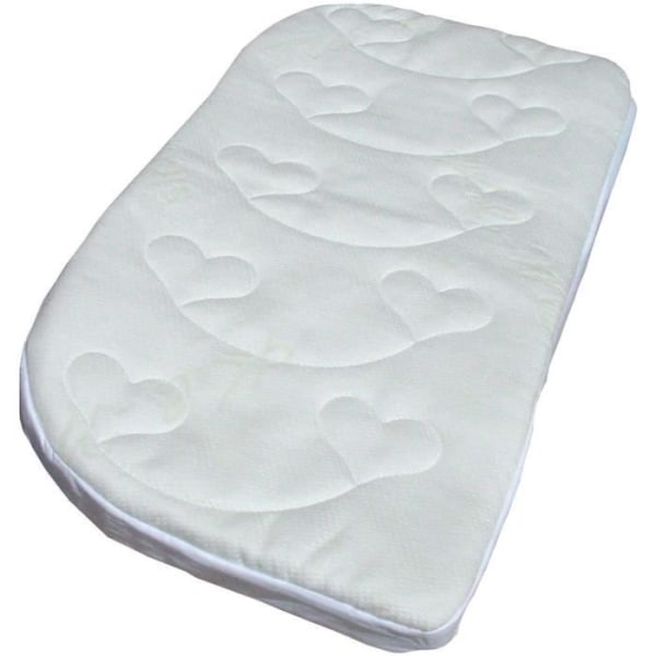 Lyocell Kuli-Muli babymadrass - utan ventilationskudde - 50/70 cm och 70/80 cm - Vit