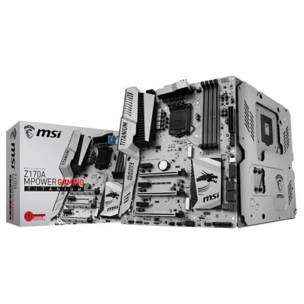 MSI Z170A MPOWER GAMING TITANIUM Moderkort LGA1151 Port