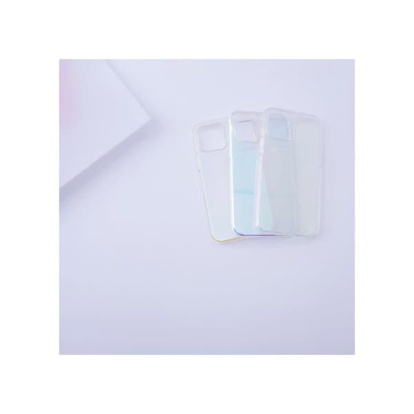 Coque Hurtel Aurora För Iphone 13 Pro I Transparent Gel Violett