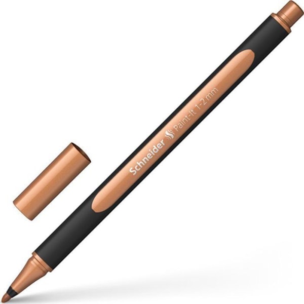 Marqueur - markerpen Schneider - SRML02001102 - Paint-It 020 fin metallisk penna, 1-2 mm, metallisk koppar
