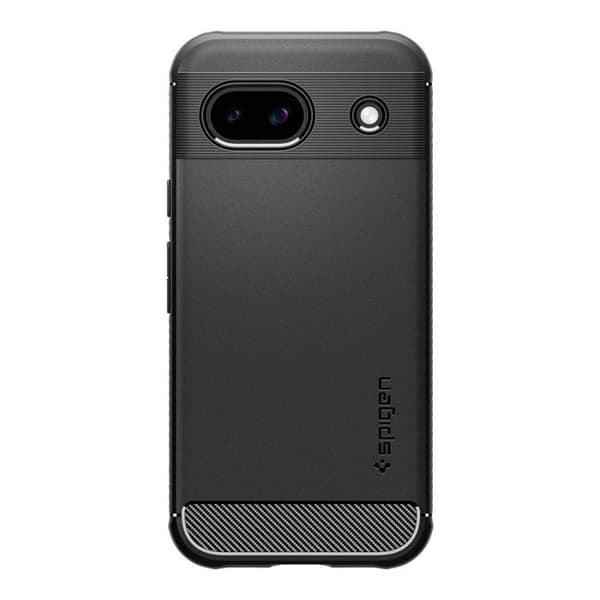 Spigen Rugged Armor – Skyddsskal för Google Pixel 8A (Svart) svart