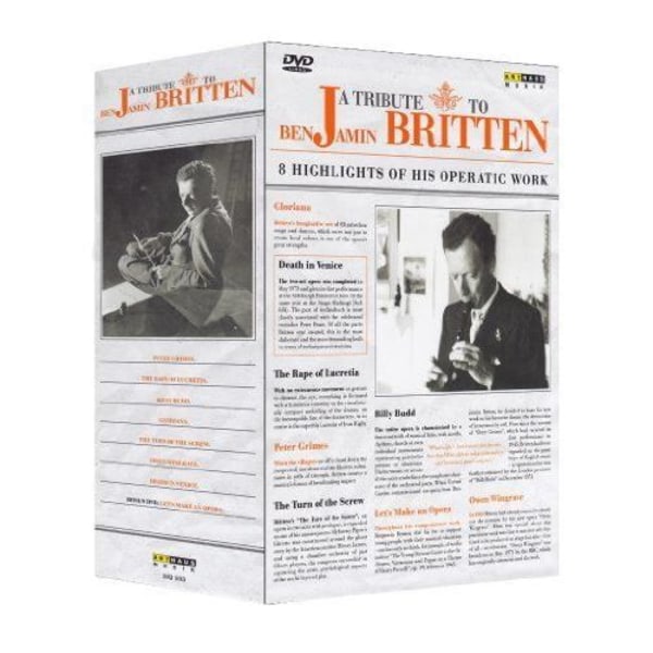 Box 8 DVD-skivor av Benjamin Britten