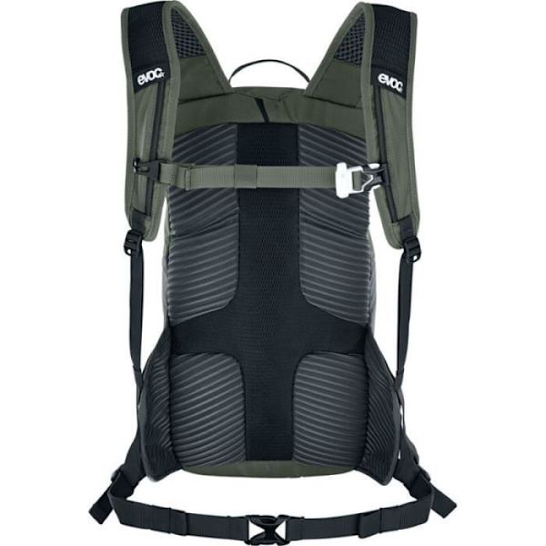 Ryggsäck med ficka Evoc Ride 12 - oliv/svart - 2 L