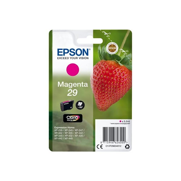 EPSON 29 bläckpatron - Magenta - Claria Home Ink - 3,2 ml