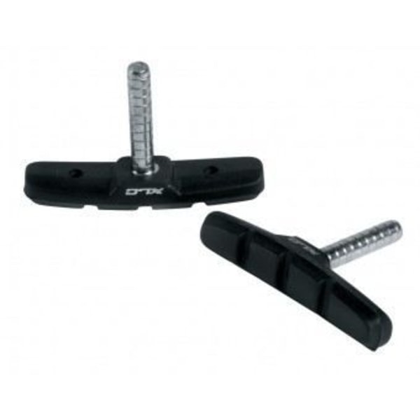 XLC BS C03 Cantilever bromsbelägg - Fritidscykel - Unisex - Vuxen - Set med 4 - 70 mm - Svart - Spindelfäste