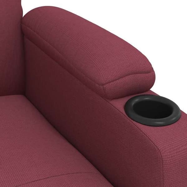 vidaXL Fåtölj Burgundy Red Tyg