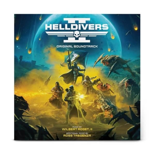 Officiell vinyl av Helldivers 2 Original Game Soundtrack 2LP