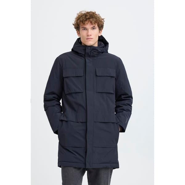 Parka Casual Friday Klint mörk marinblå XL