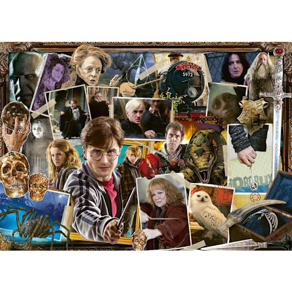 Harry Potter vs. Voldemort Pussel - Ravensburger - 1000 bitar - För vuxna och barn från 12 år och uppåt Flerfärgad