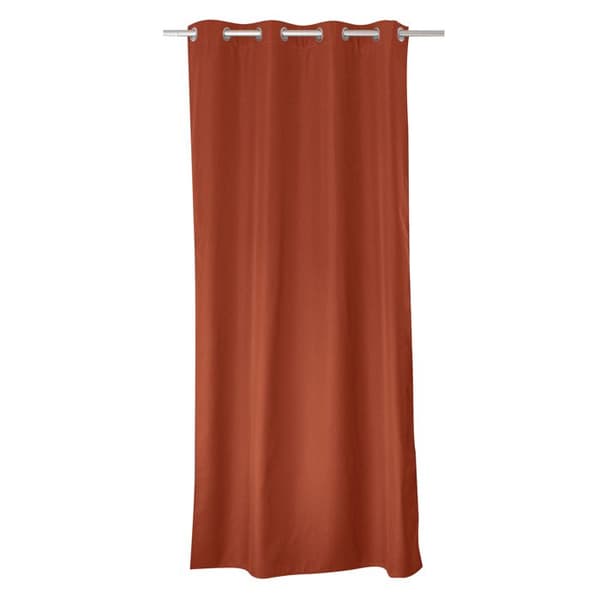 Mikrofibertemperaturgardin med foder Terracotta 135x240 cm Terrakotta