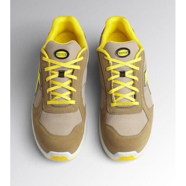 Diadora RUN NET AIRBOX LOW S1P SRC - Beige - Herrskor i säkerhetsklass låga Beige 42