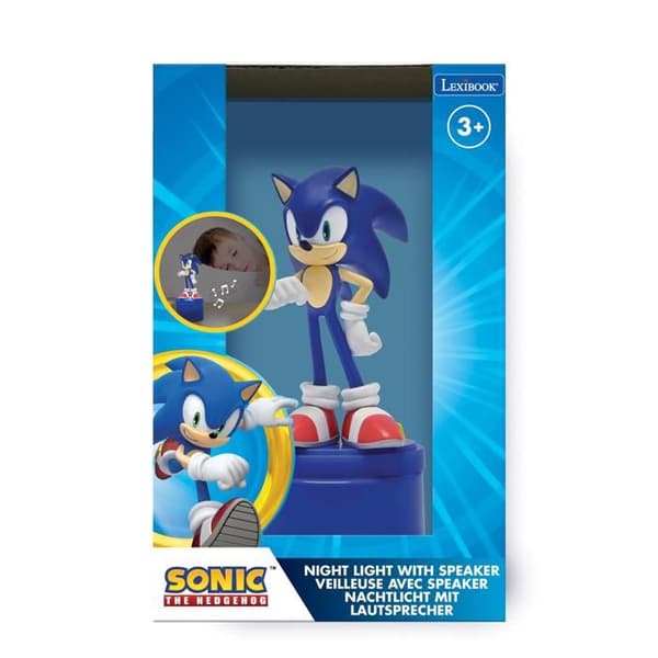 Sonic nattlampa BLÅ
