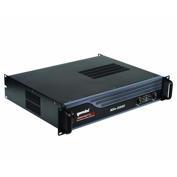 2000 Watt Peak2 X 125 Watt RMS (@4 Ohm) Professionell