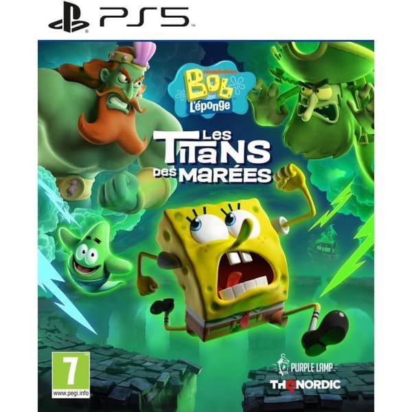 Bob Sponge : Flodernas titaner - PS5 spel