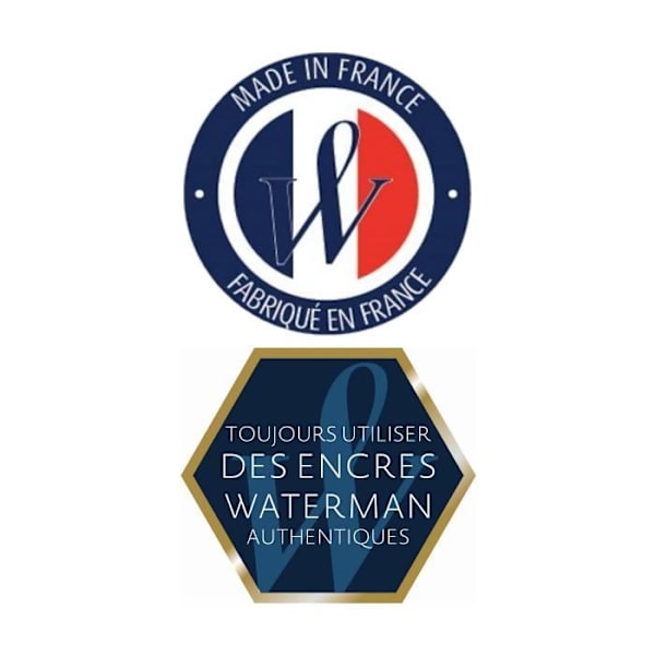 WATERMAN bläck för bläckpenna, färg Blå Serenity, flaska 50 ml Serenity Blue raderbart bläck