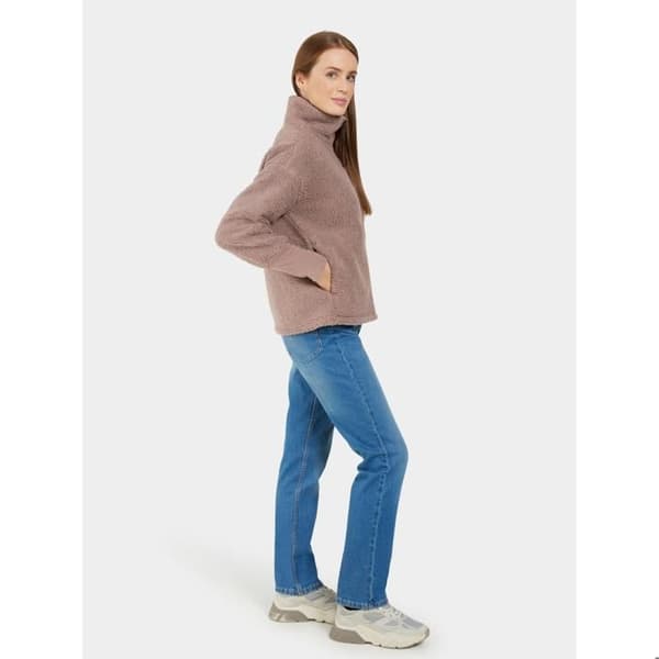 Didriksons Mella Fleecejacka Dam Ros 38
