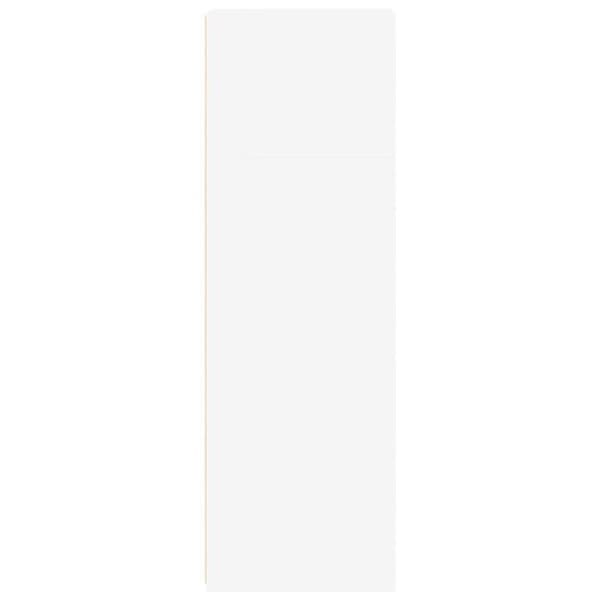vidaXL Buffé vit 30x41x124 cm engineering wood 846376