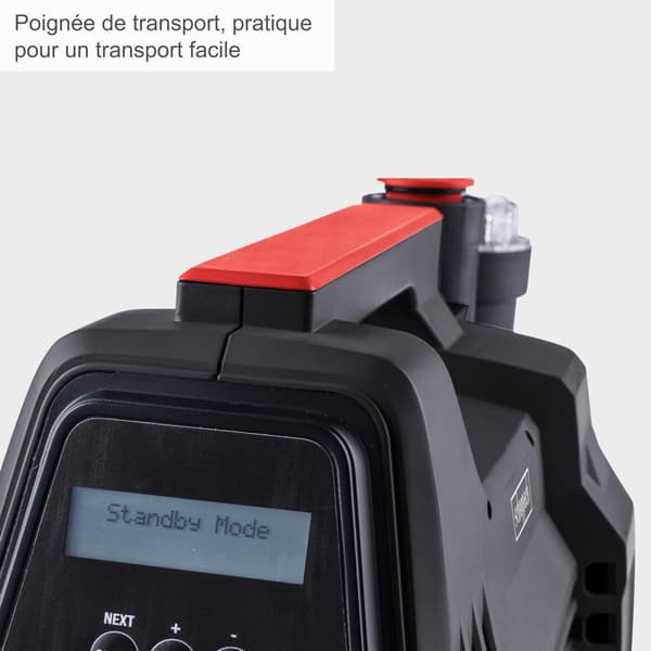 Hushållsvattenpump GP1100JETLCD Scheppach