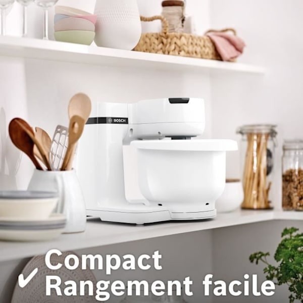 Robotgräddare BOSCH Serie 2 MUMS2AW00 - 700 W - 4 hastigheter - 3,8 L - Vit Vit