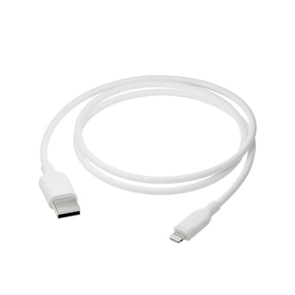 B2C USB-A till Lightning 1,2 m kabel