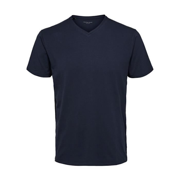 Selected T-shirt kortärmad V-ringad Newpima - marinblå blazer - XL marinblå blazer XXL