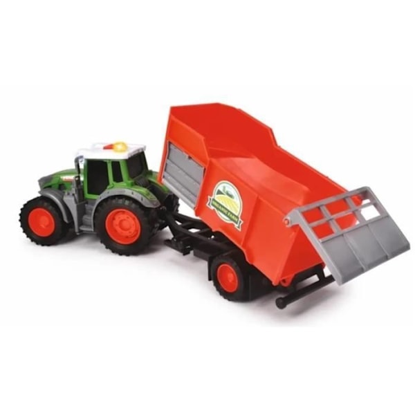 Traktor med släp Fendt Farm Trailer Flerfärgad