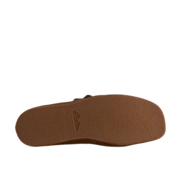 Clarks Wallabee EVO Loafers mörk sandmocka 41